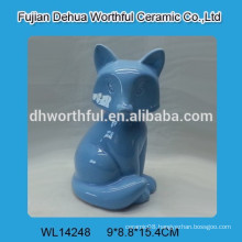 Factory direct wholesale ceramic fox decoration